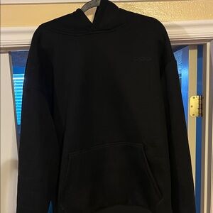 Black Hoodie with Front Pocket